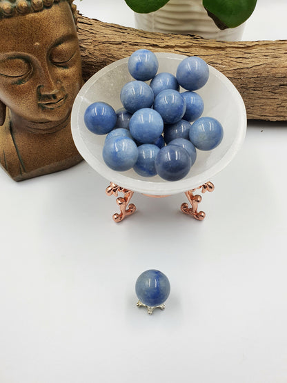Blue Aventurine Crystal Mini Sphere - 20mm
