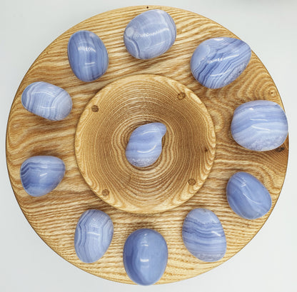 High Quality Blue Lace Agate Tumbles