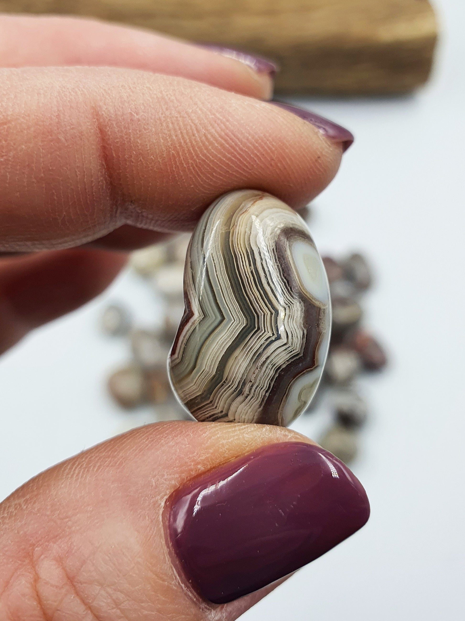 Mexican Crazy Lace Agate Tumbles