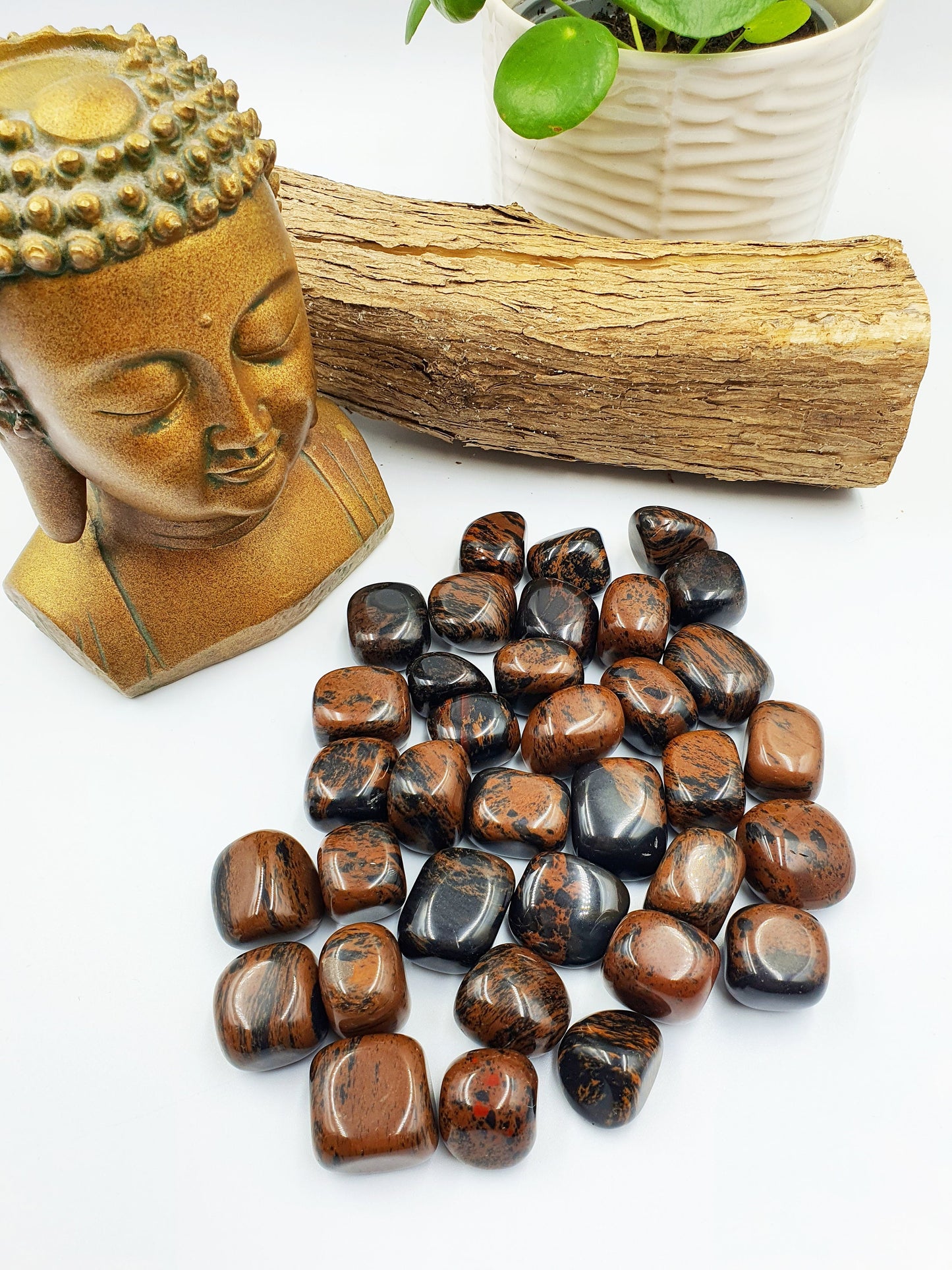 Mahogany Obsidian Tumbles