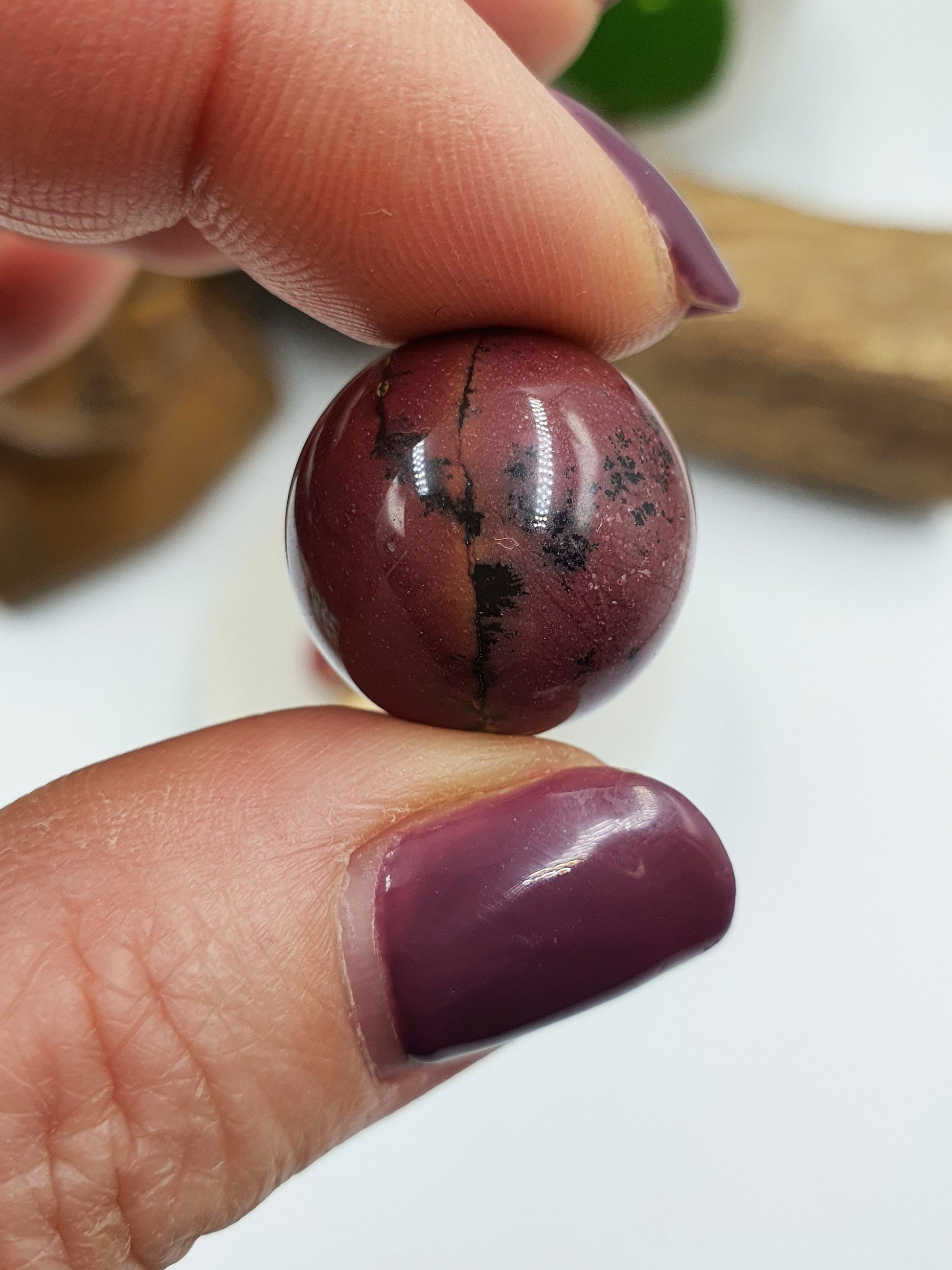 Mookaite Jasper Mini Crystal Sphere - 19mm