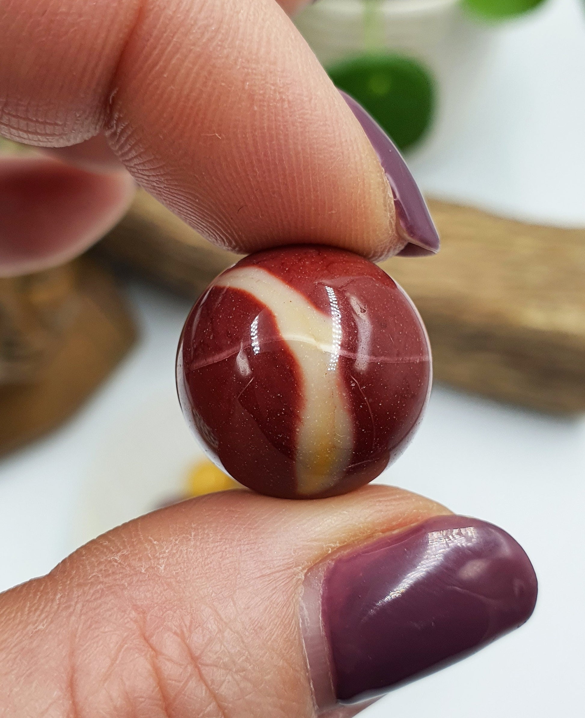 Mookaite Jasper Mini Crystal Sphere - 19mm