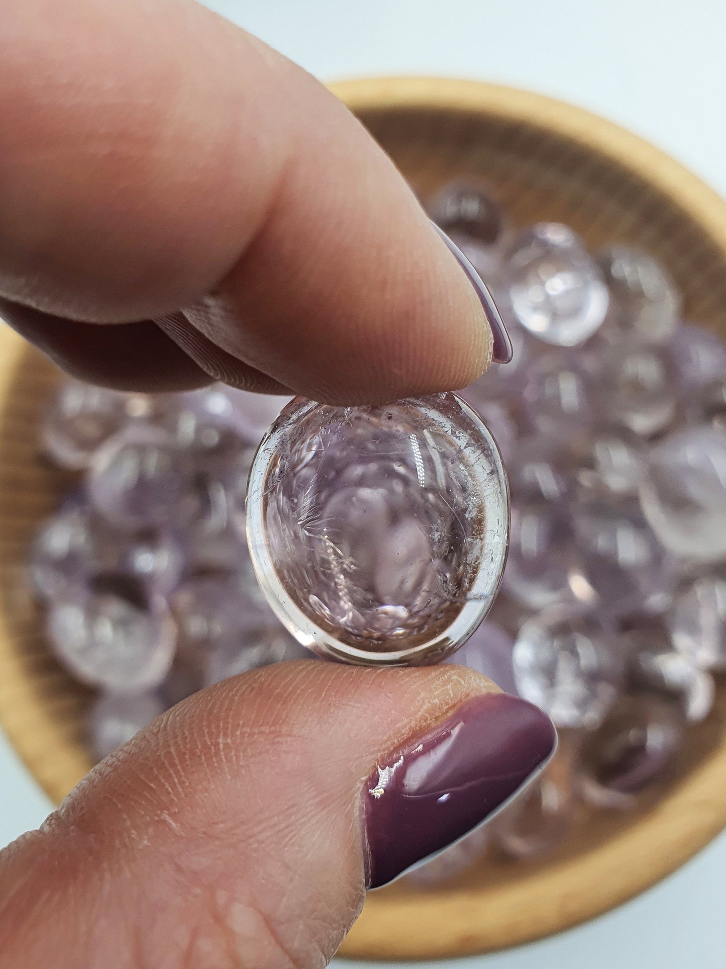 Light Amethyst Mini Tumbles - 3x