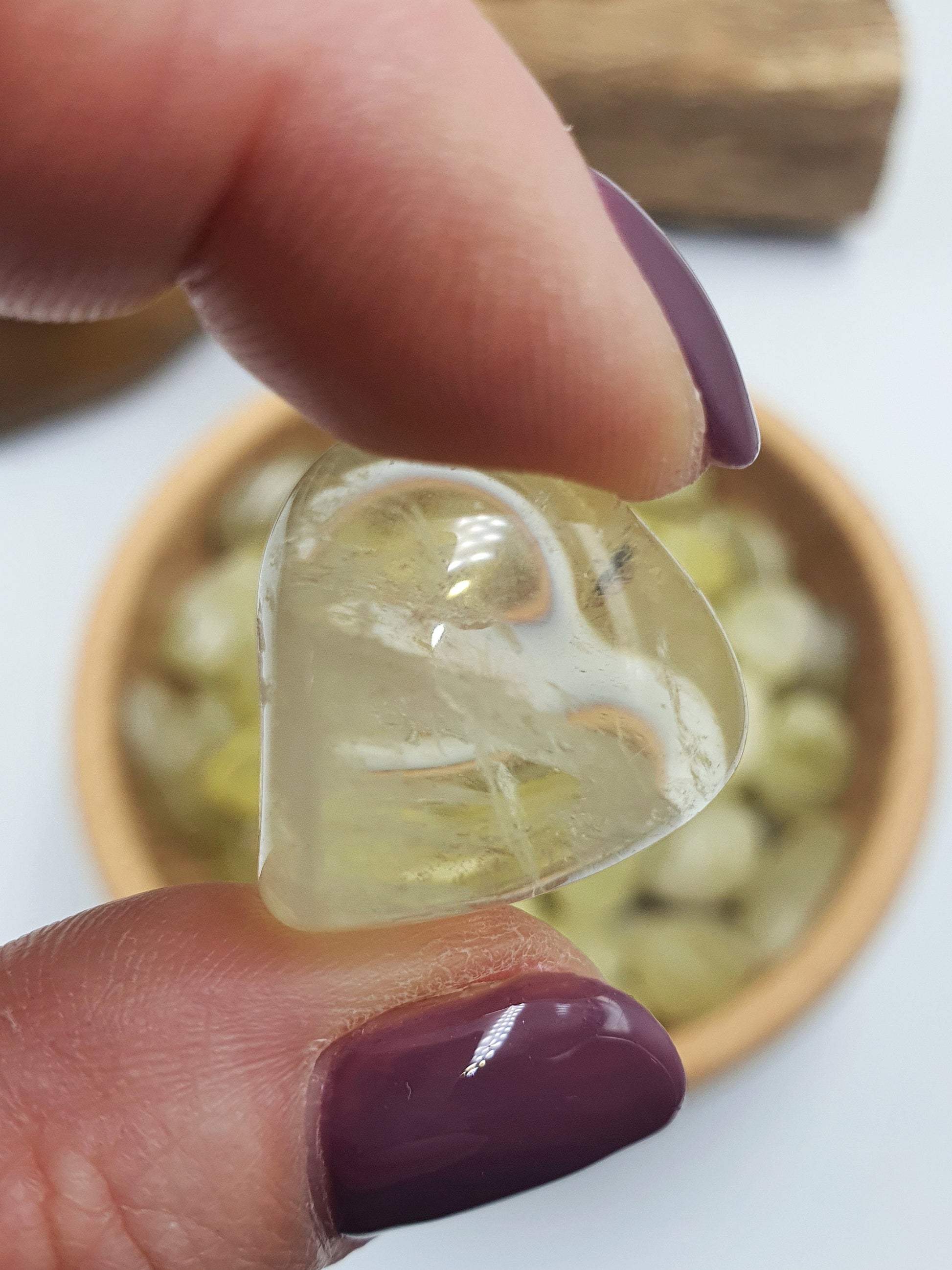 Lemon Quartz Tumbles