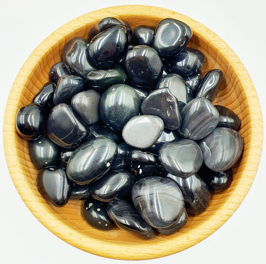 Rainbow Obsidian Tumbles