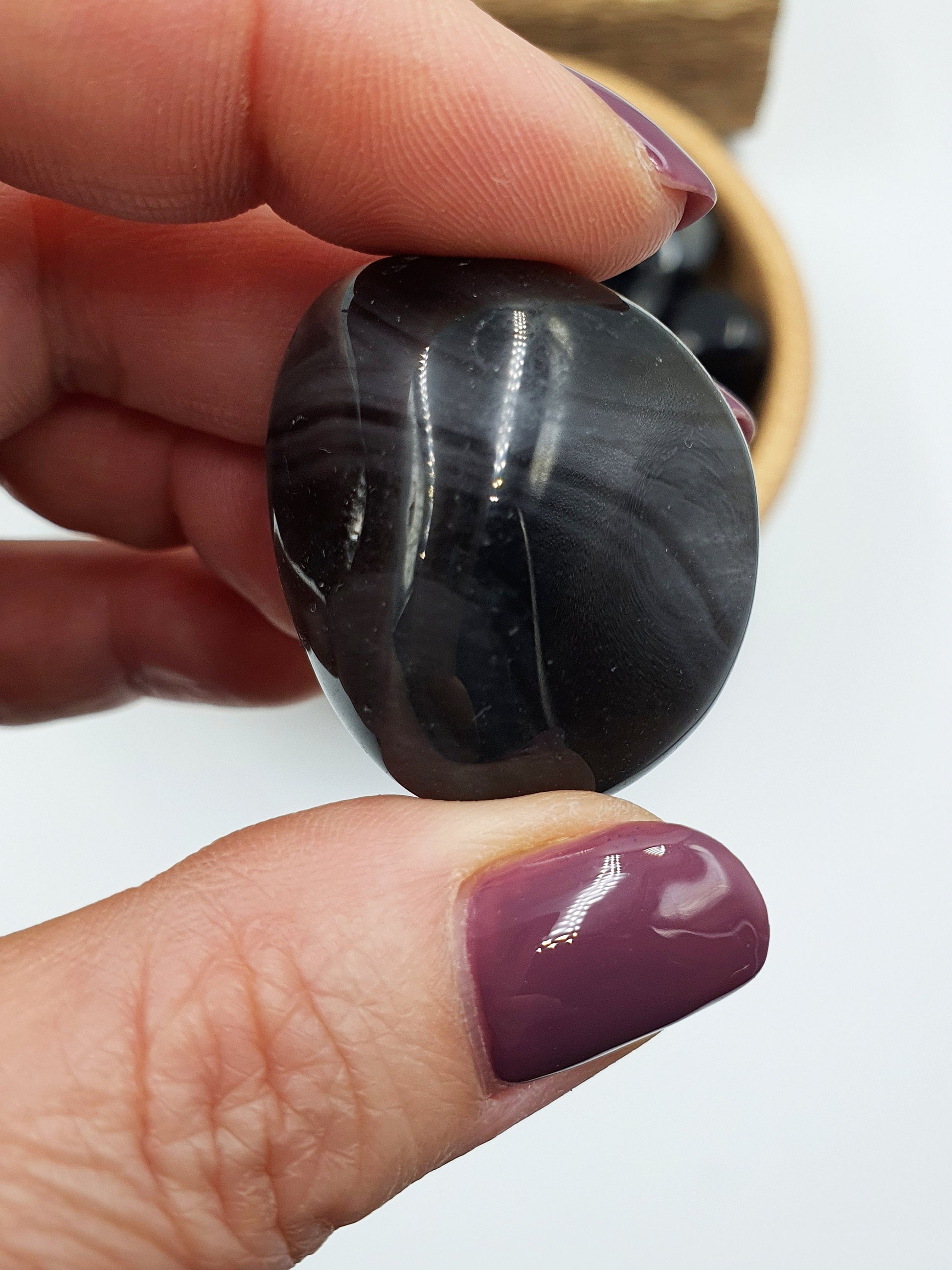 Rainbow Obsidian Tumbles