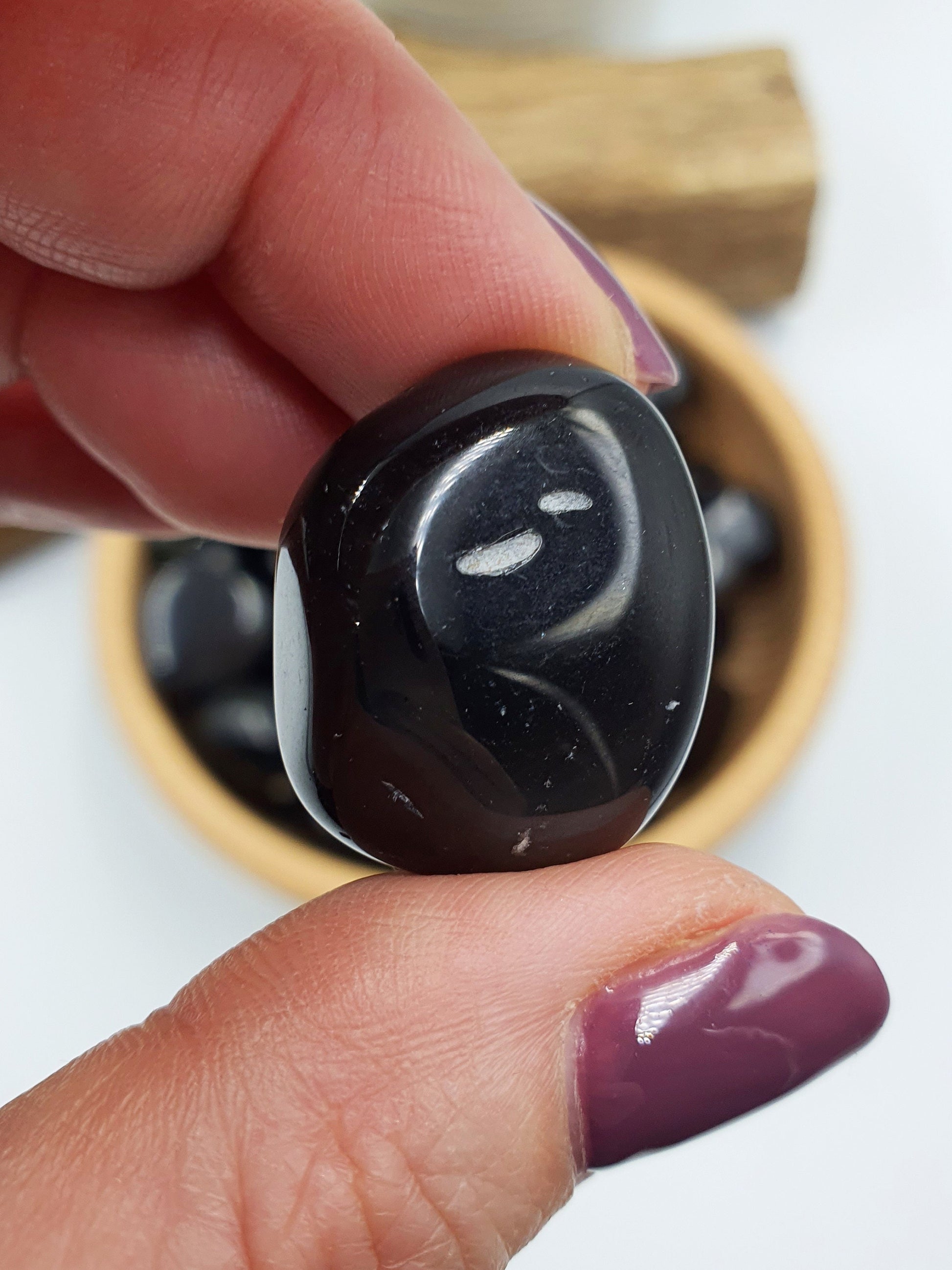 Rainbow Obsidian Tumbles