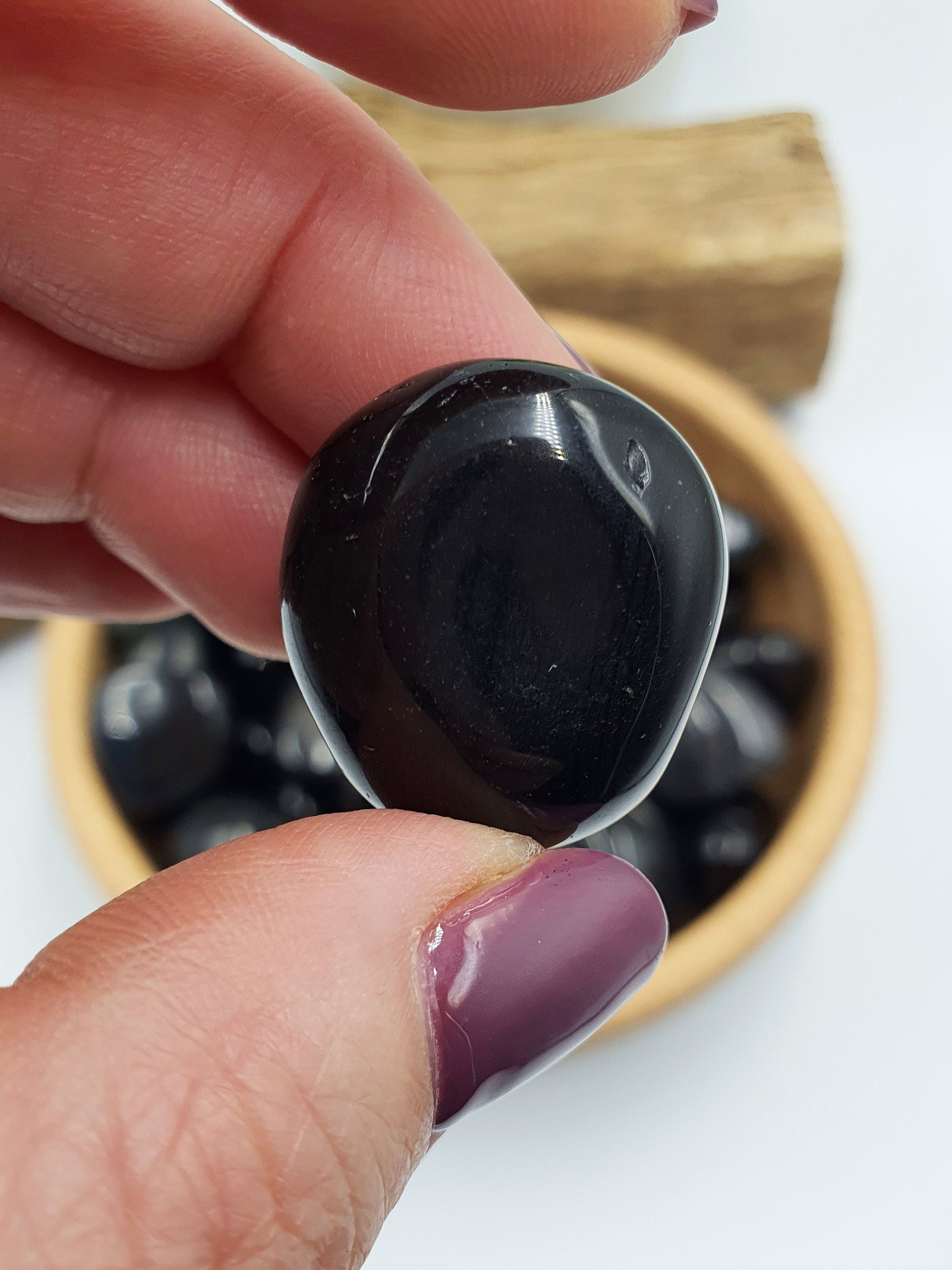 Rainbow Obsidian Tumbles