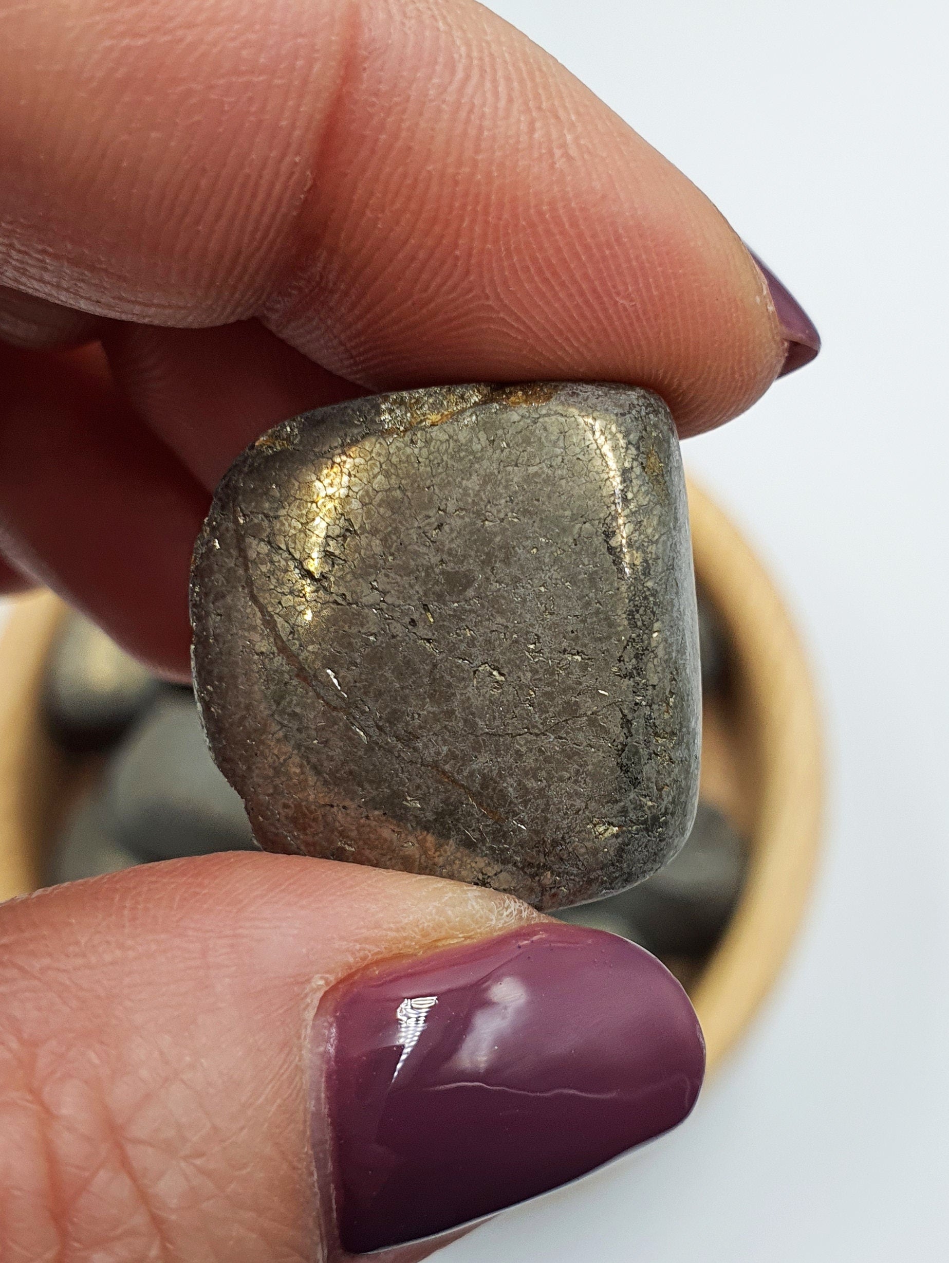Pyrite Crystal Tumbles