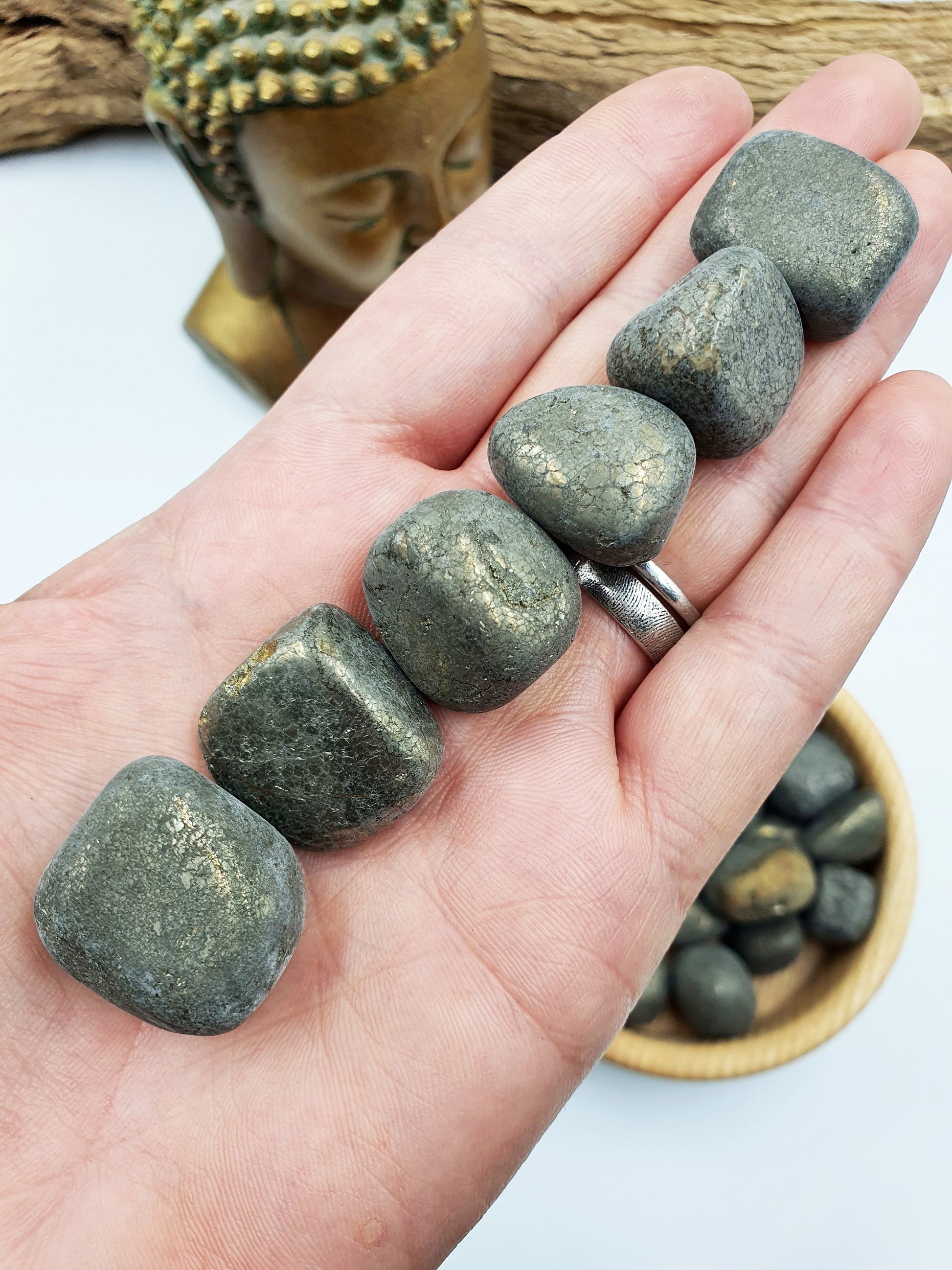 Pyrite Crystal Tumbles