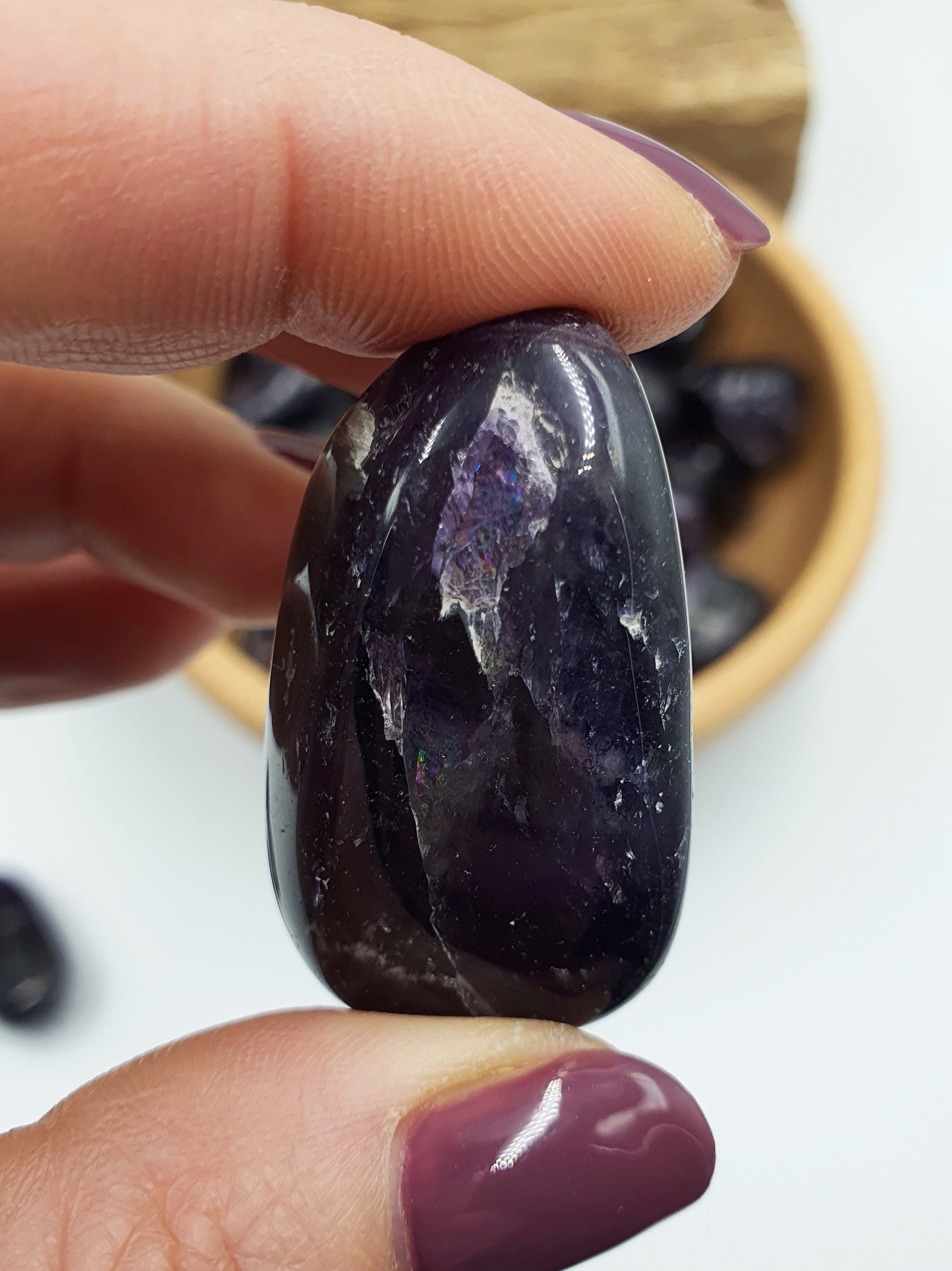 Uruguqyan Amethyst Tumbles