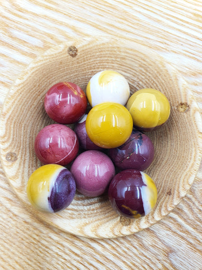Mookaite Jasper Mini Crystal Sphere - 19mm