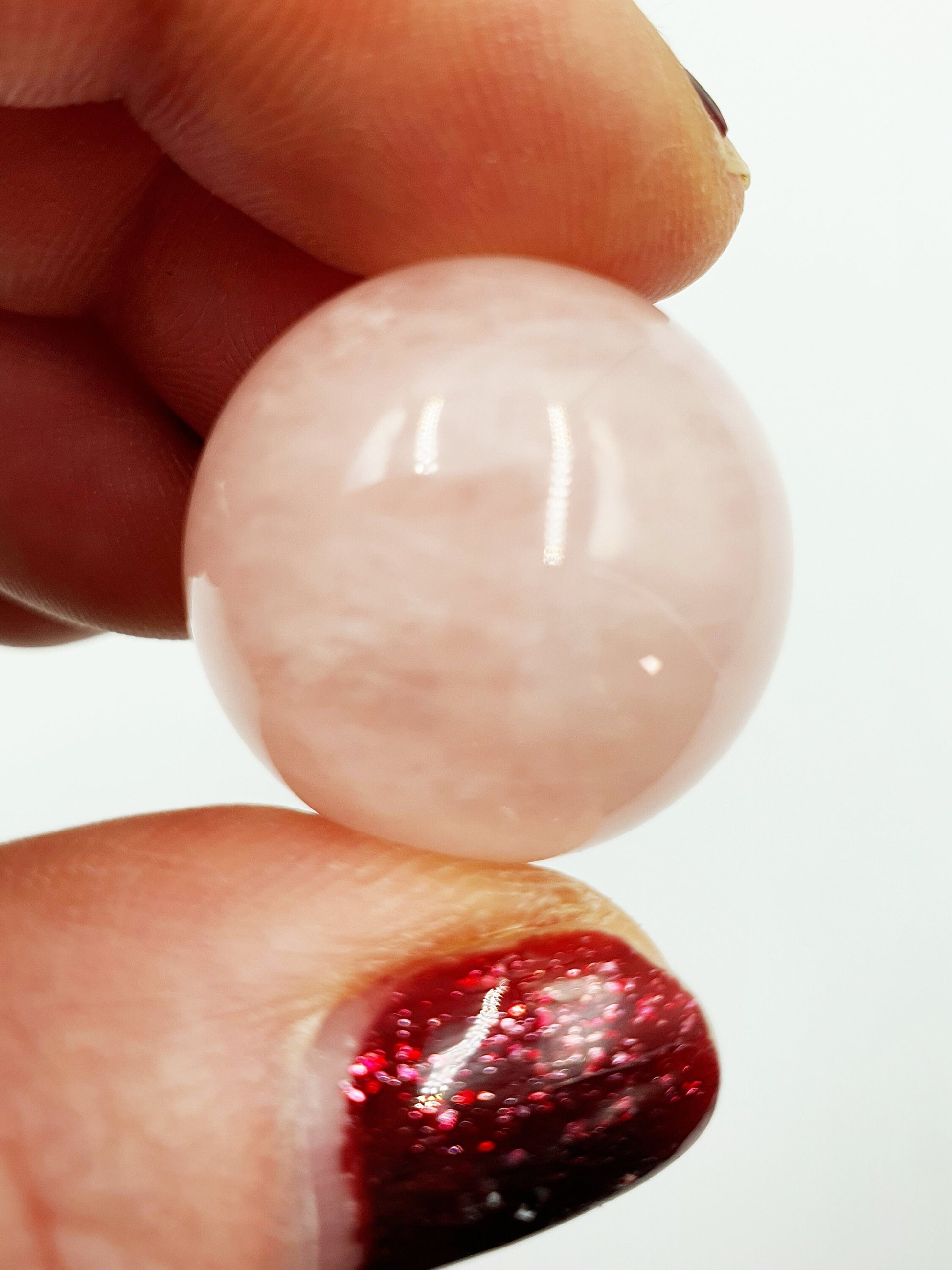 Morganite Mini Sphere - 21mm