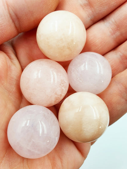 Morganite Mini Sphere - 21mm