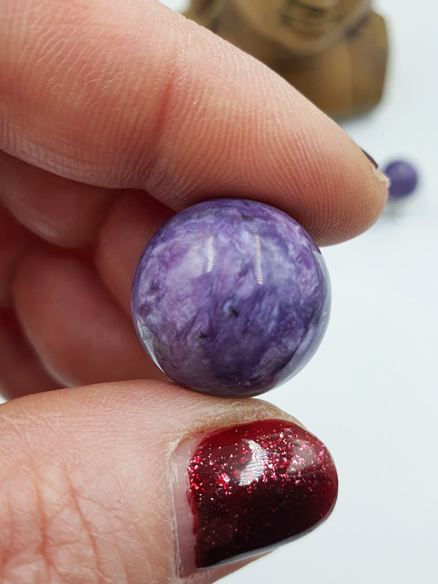Charoite Mini Sphere - 18mm