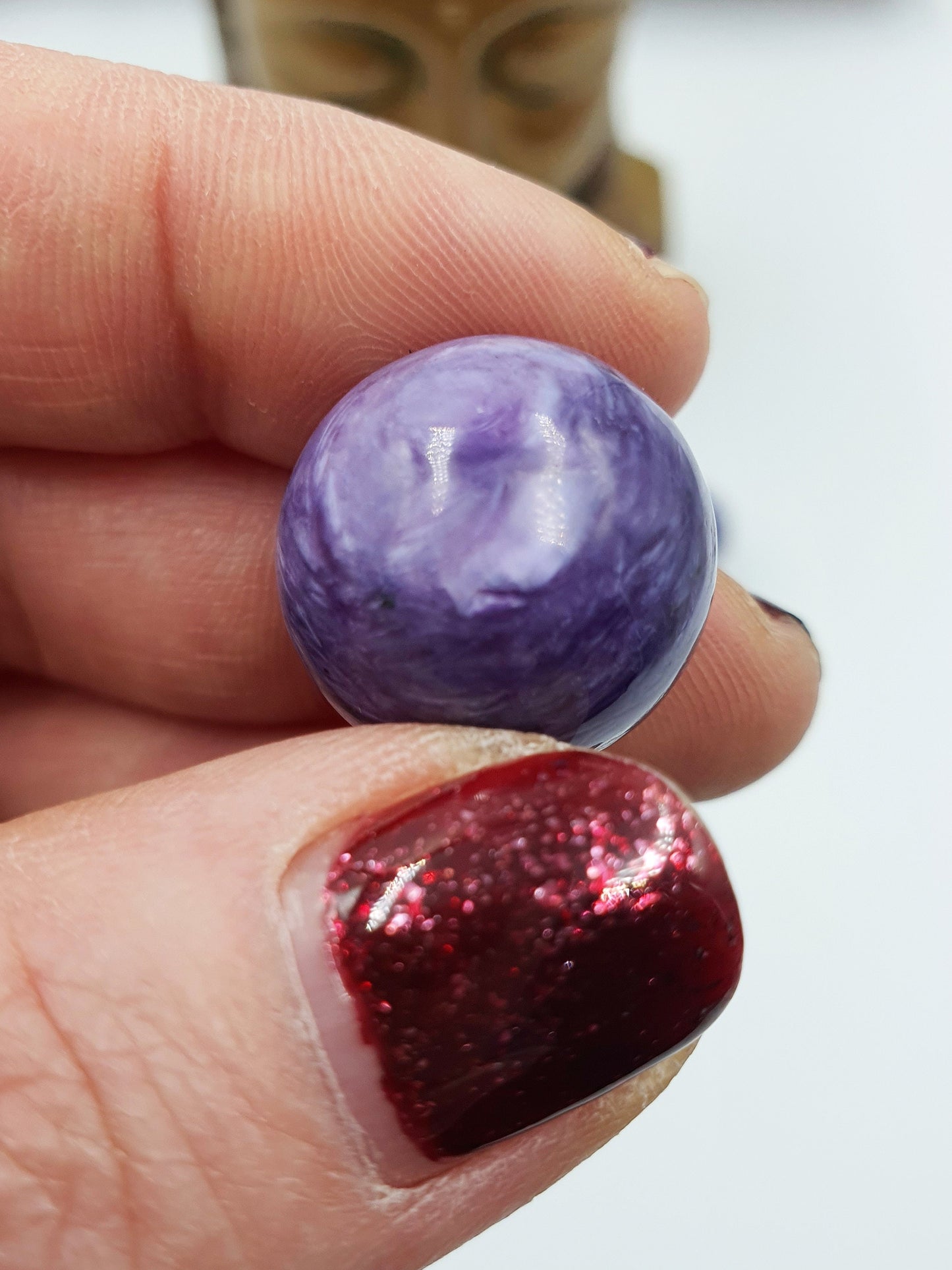 Charoite Mini Sphere - 18mm