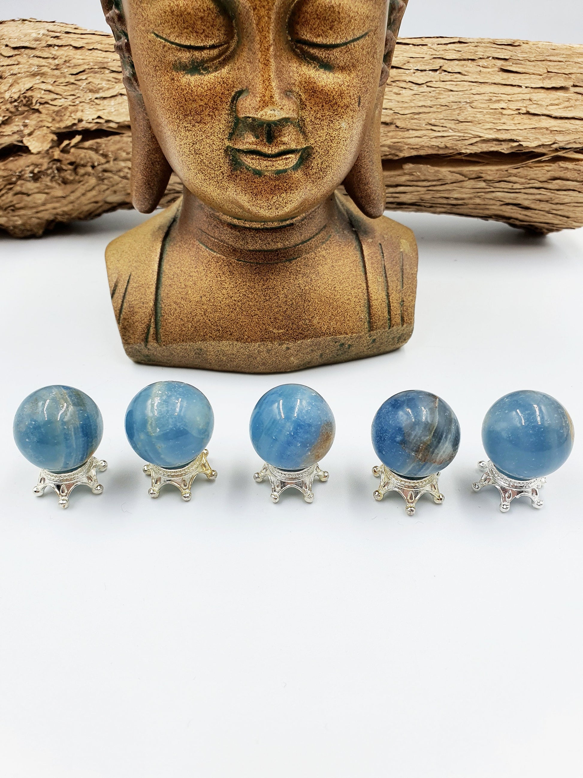A Grade Blue Onyx Mini Crystal Sphere - 20mm