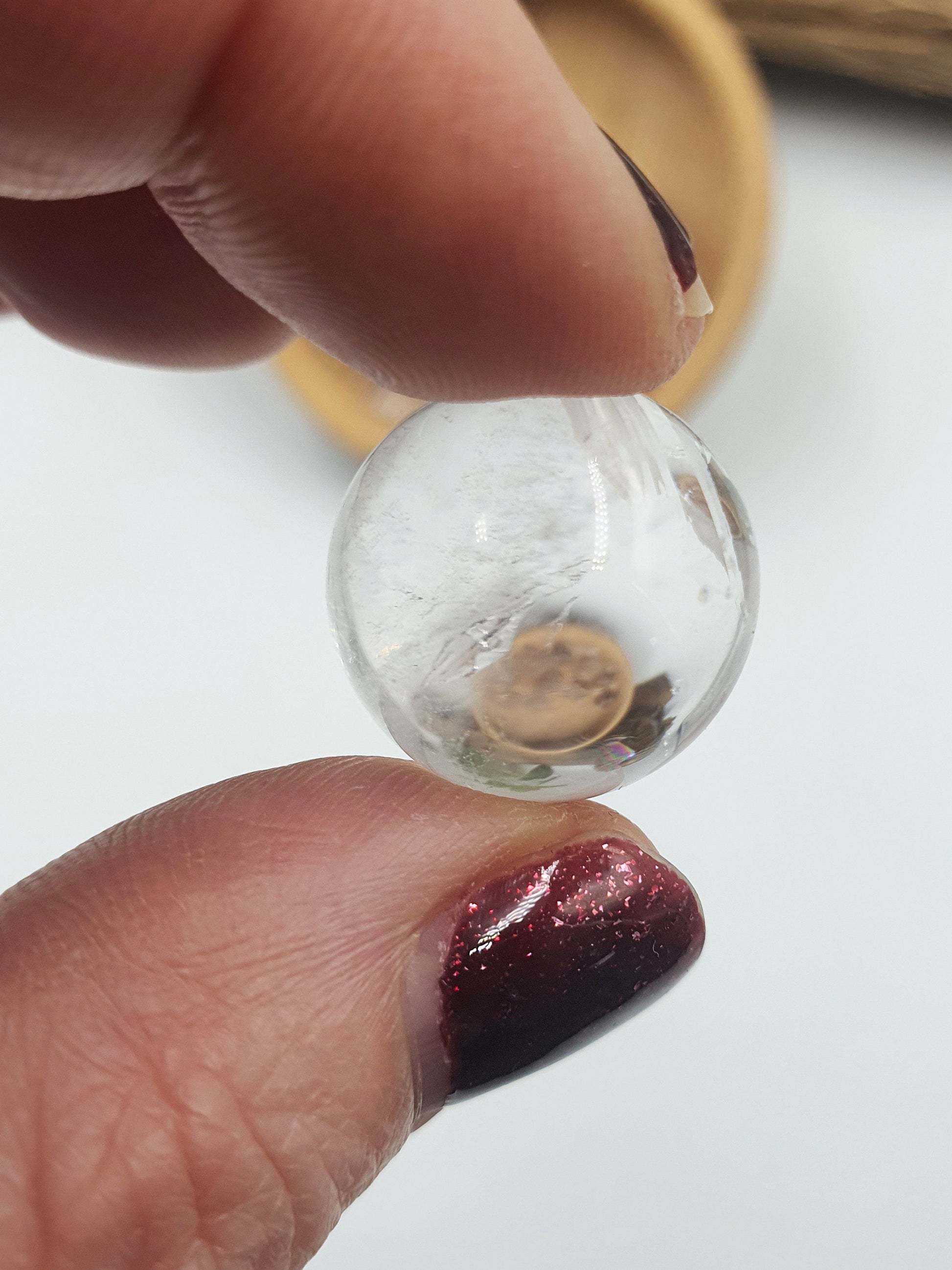 Clear Quartz Mini Sphere - High Quality