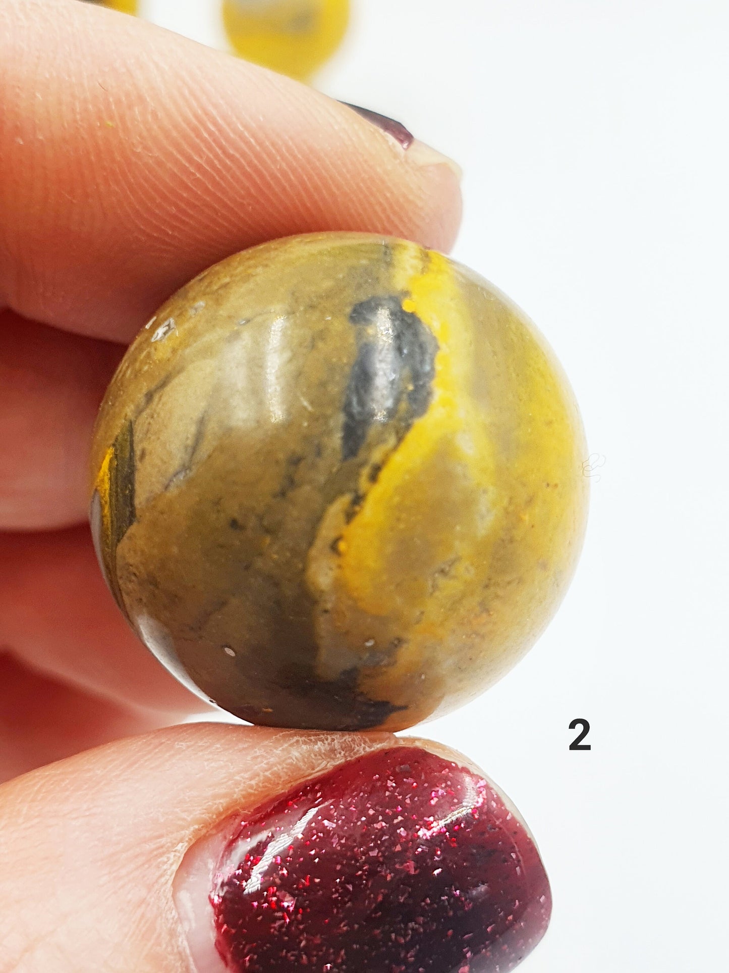 Beautiful High Grade Bumblebee Jasper Mini Spheres!
