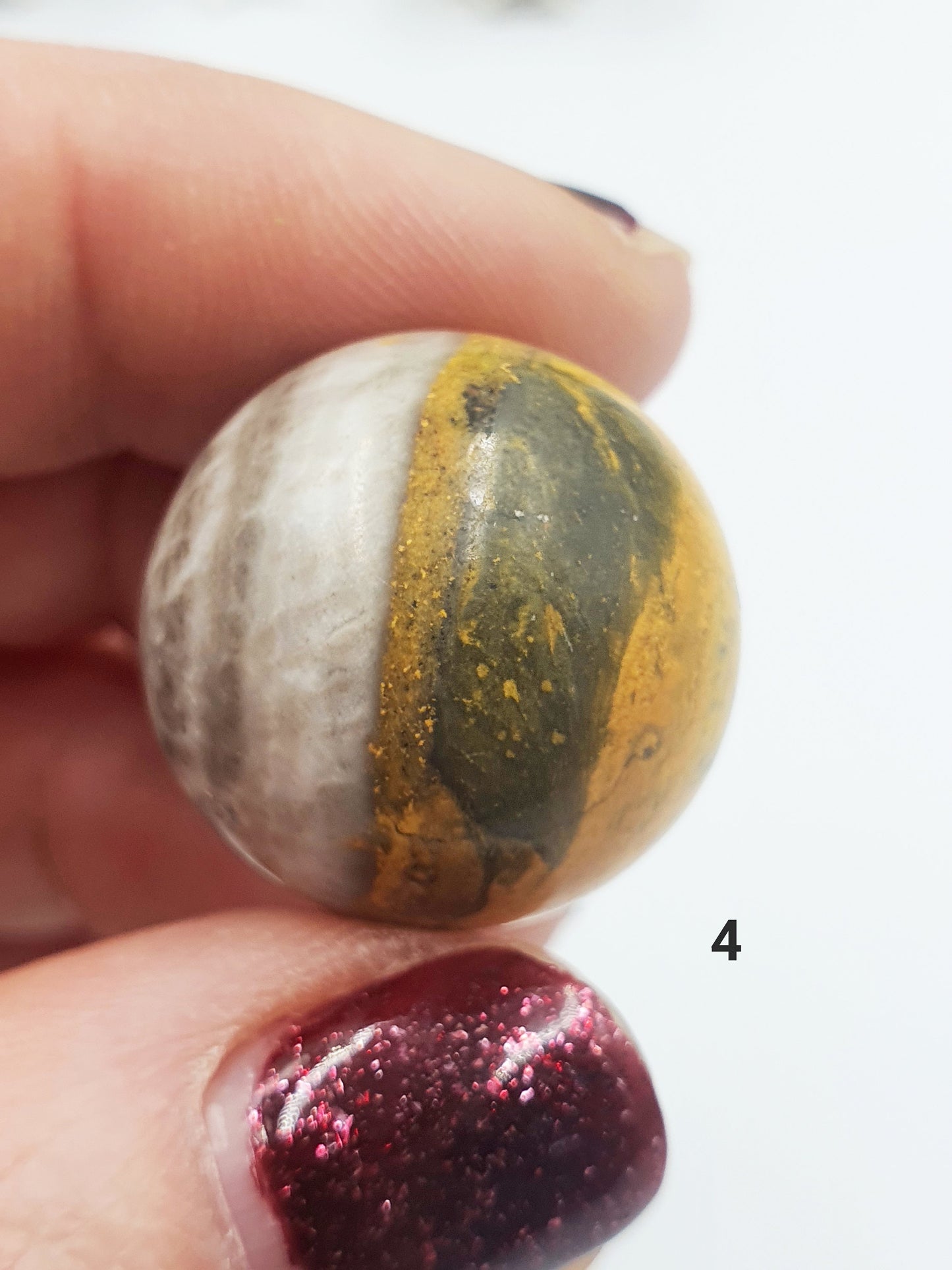 Beautiful High Grade Bumblebee Jasper Mini Spheres!
