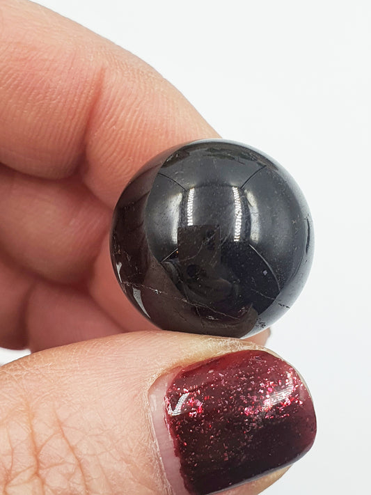 Lovely Garnet Crystal Mini Sphere - 20mm