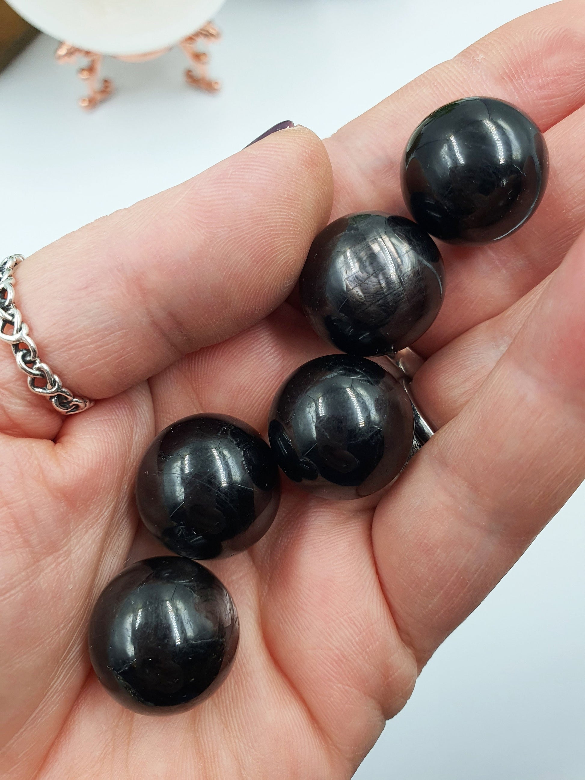 Hypersthene Mini Sphere - 19mm