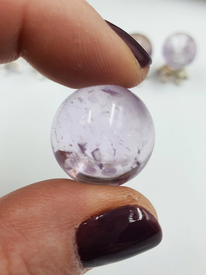 Light Amethyst Crystal Mini Sphere - approx 19-20mm