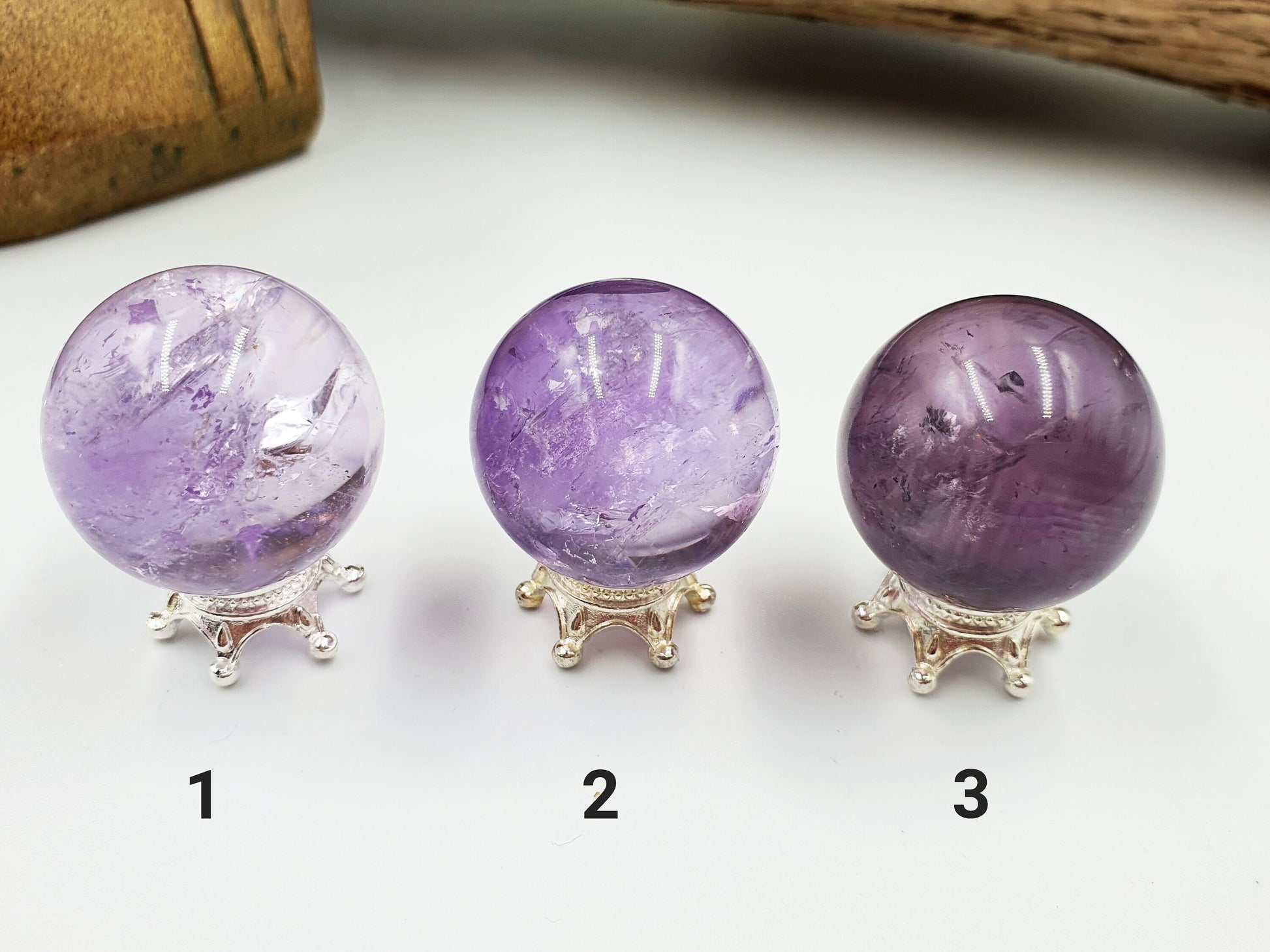 Light Amethyst Sphere