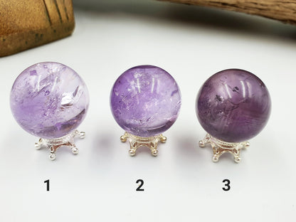 Light Amethyst Sphere