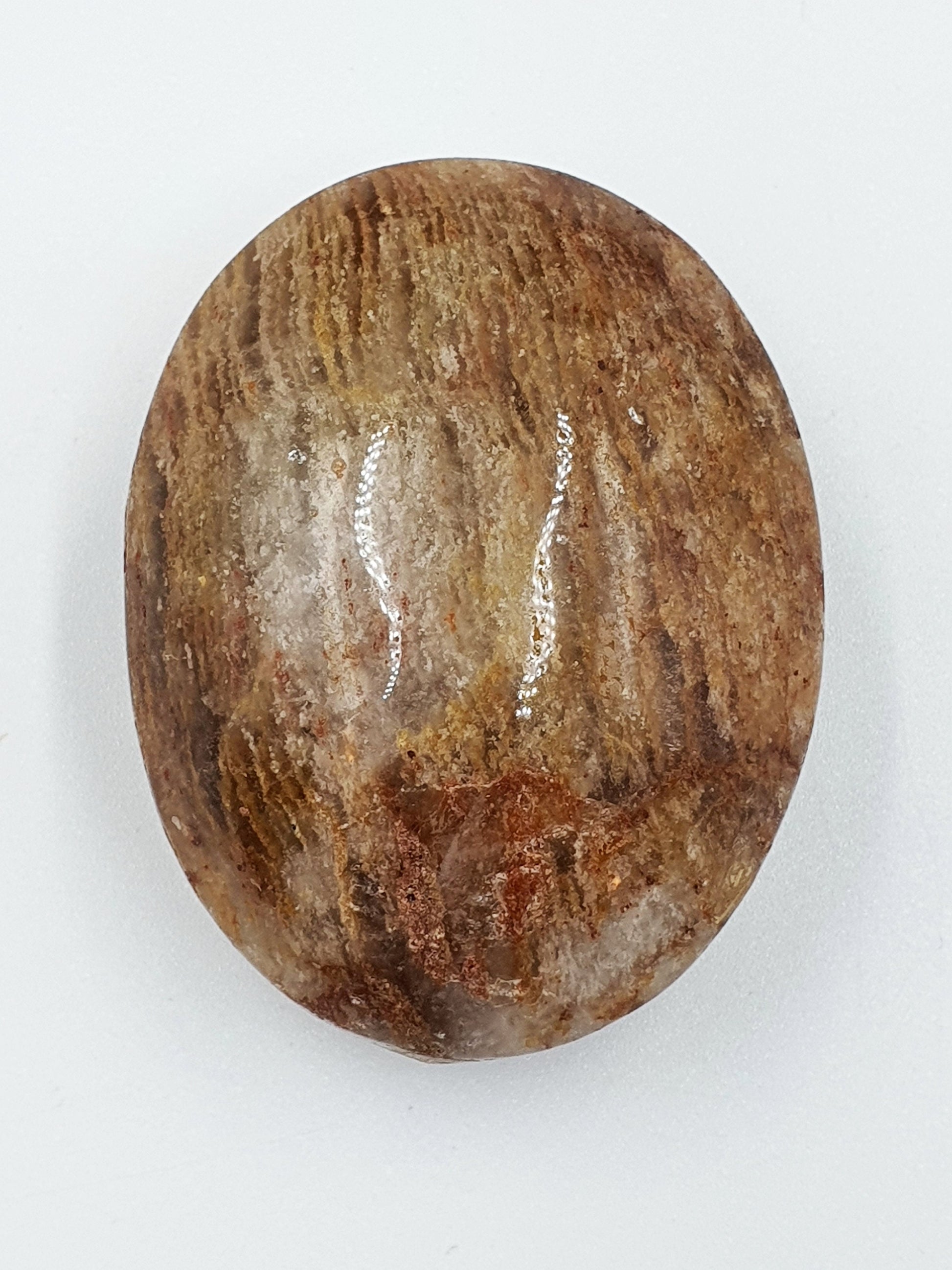 Large Thousand Layers (Lodolite) Palm - Garden Quartz Palmstone