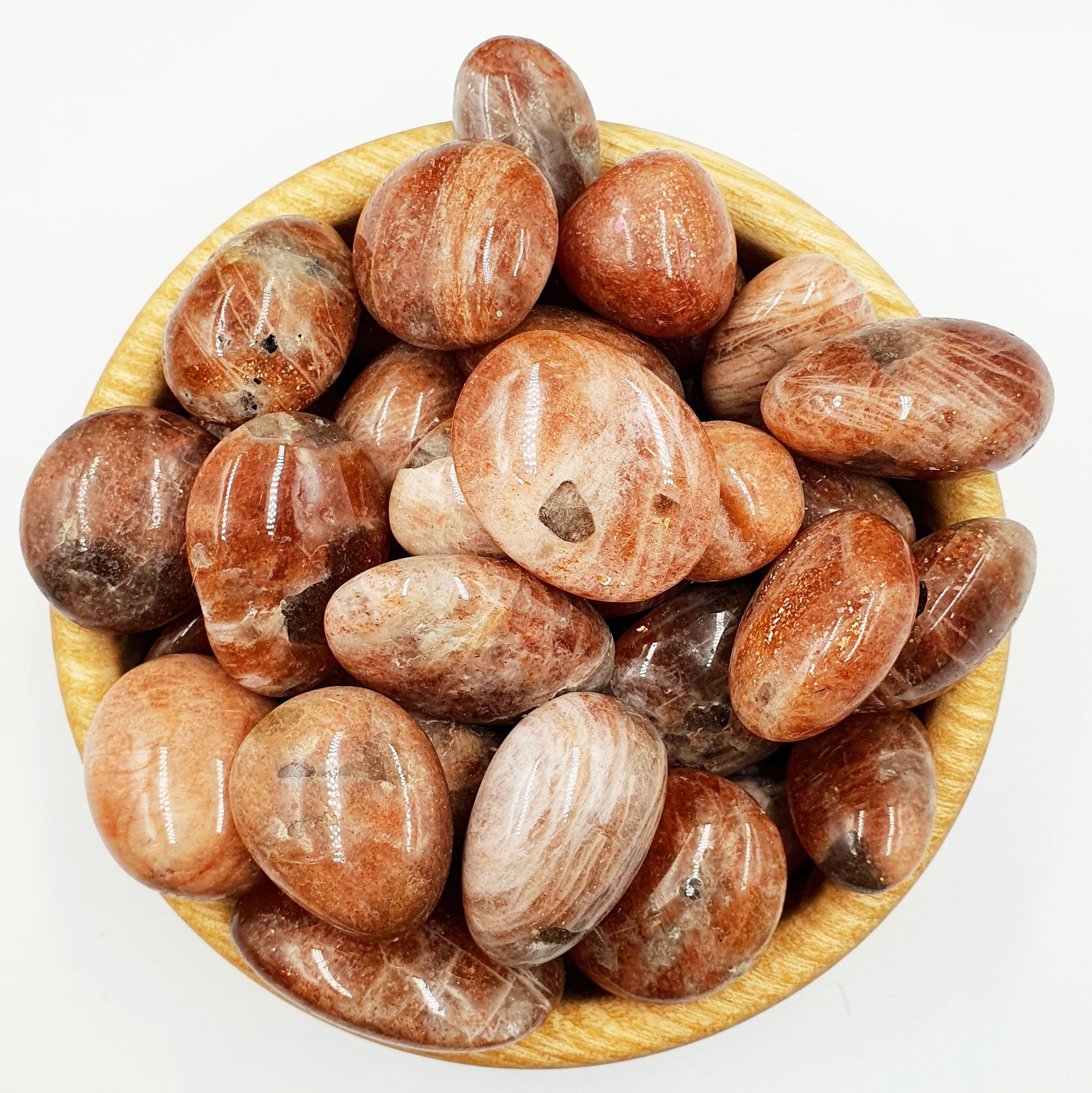 Sunstone Crystal Tumbles