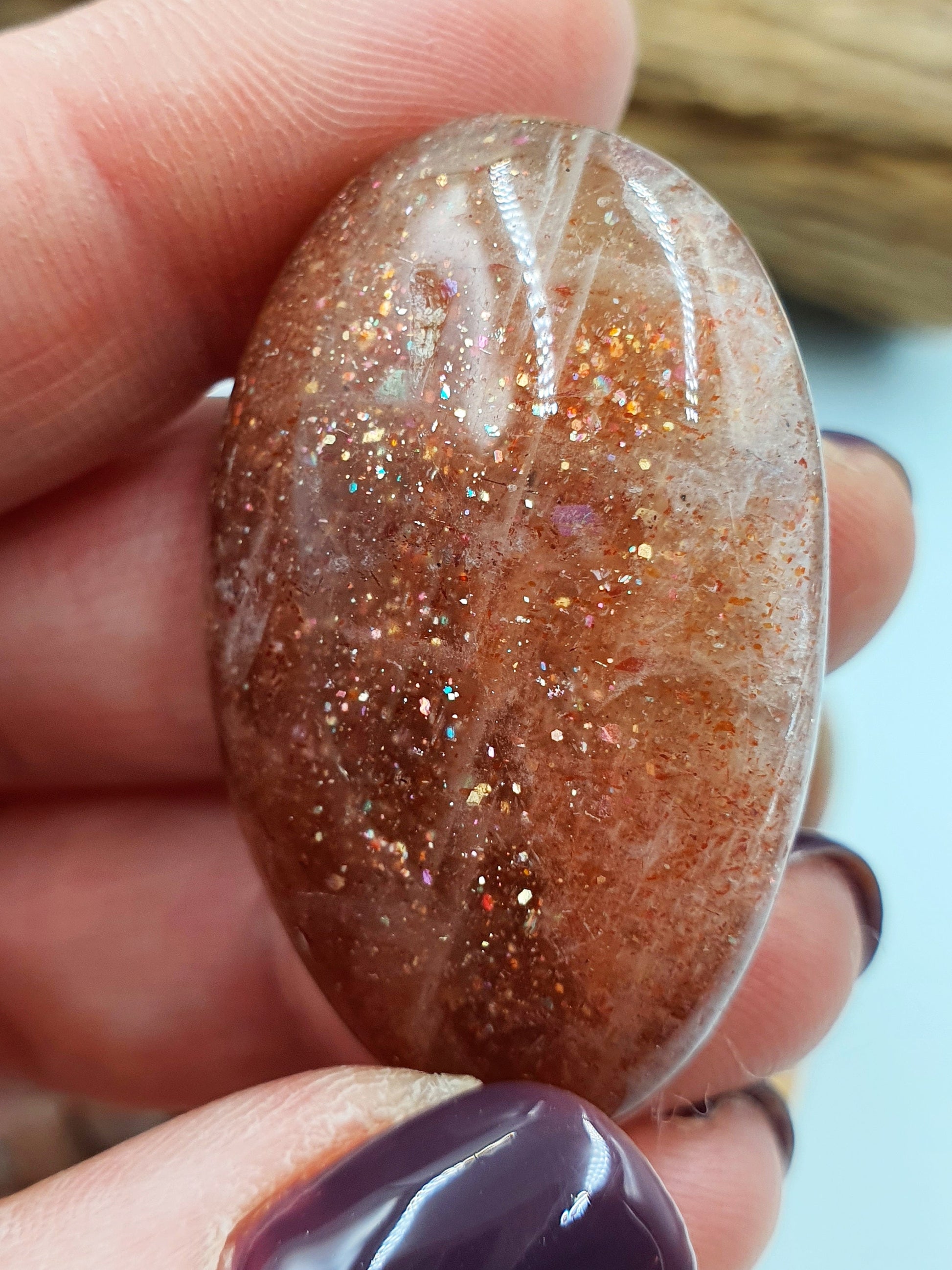 Sunstone Crystal Tumbles