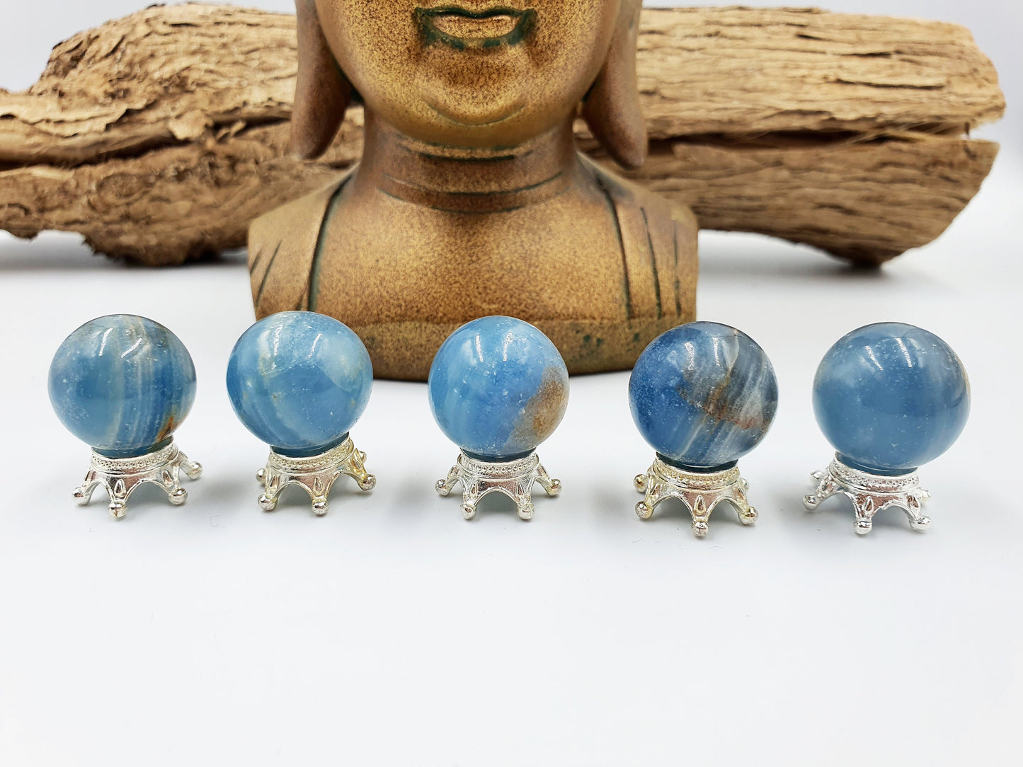 A Grade Blue Onyx Mini Crystal Sphere - 20mm