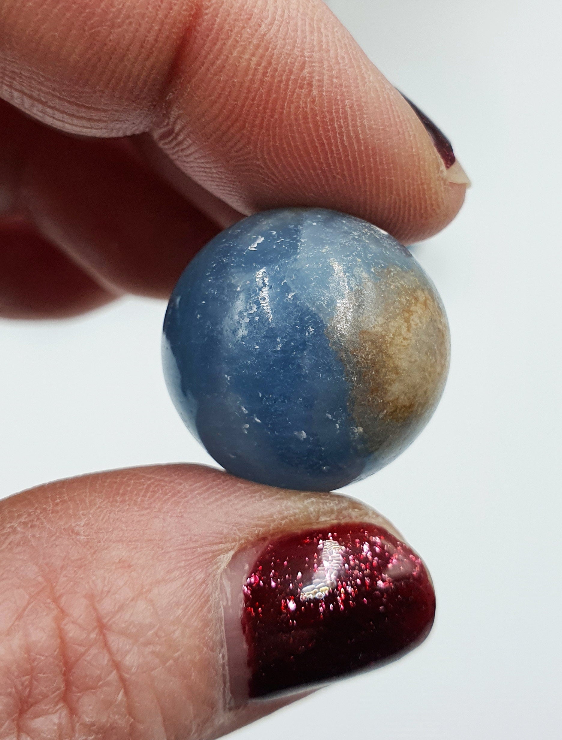 A Grade Blue Onyx Mini Crystal Sphere - 20mm