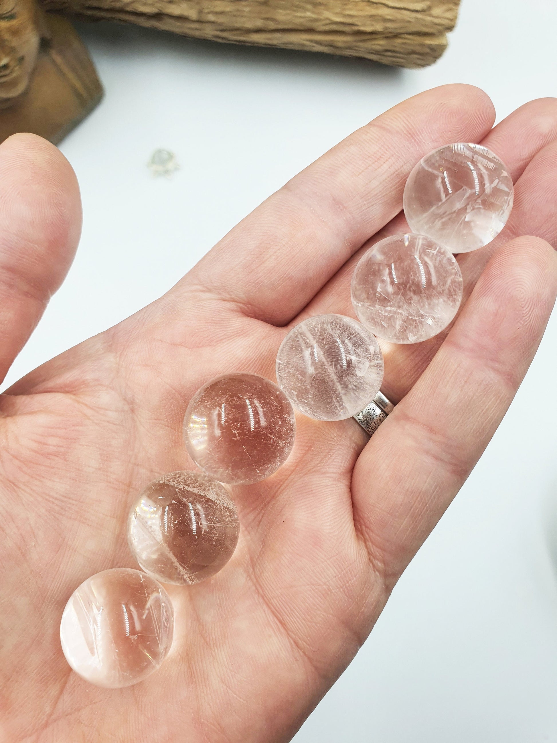 Clear Quartz Mini Sphere - High Quality