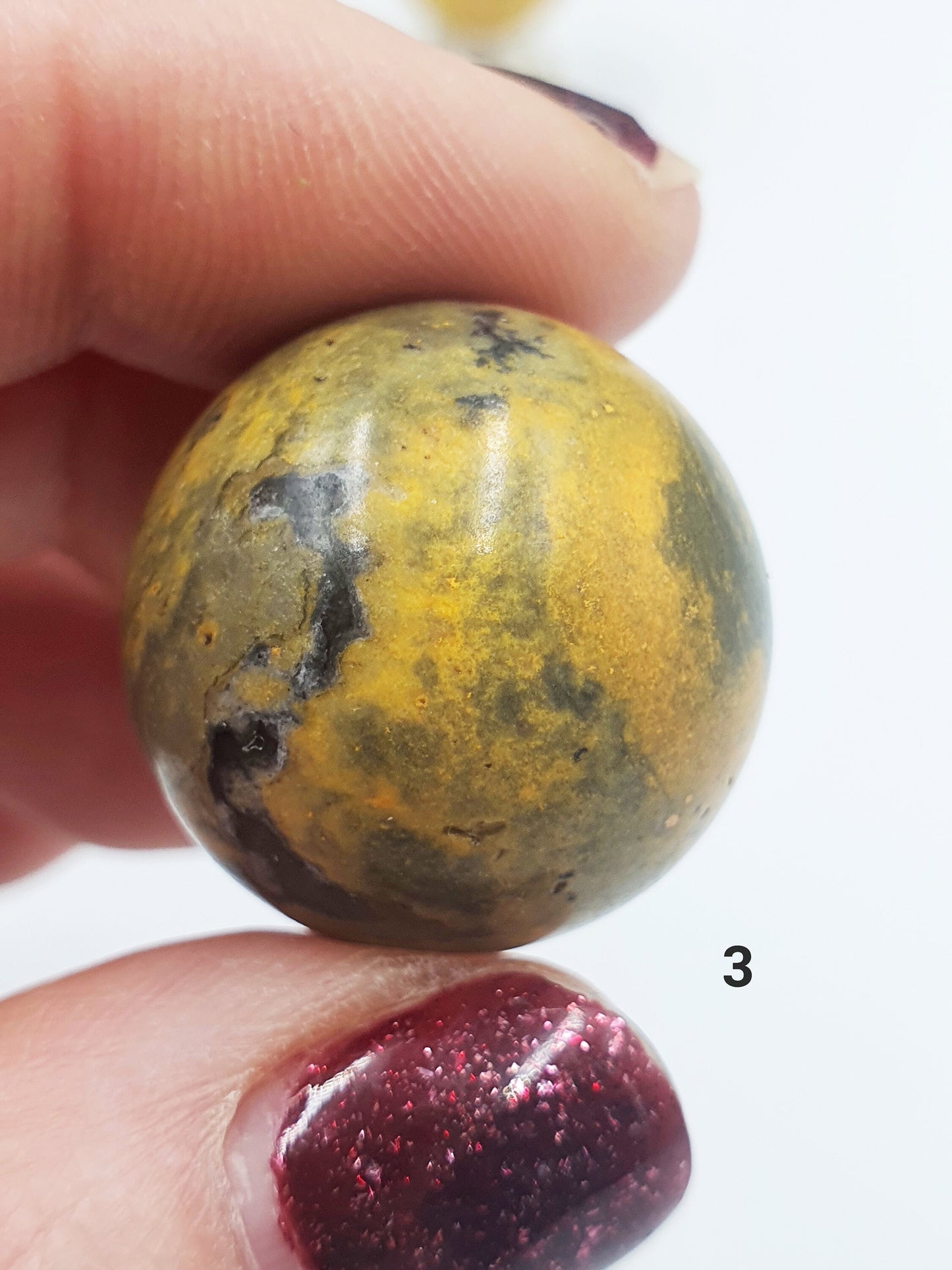 Beautiful High Grade Bumblebee Jasper Mini Spheres!