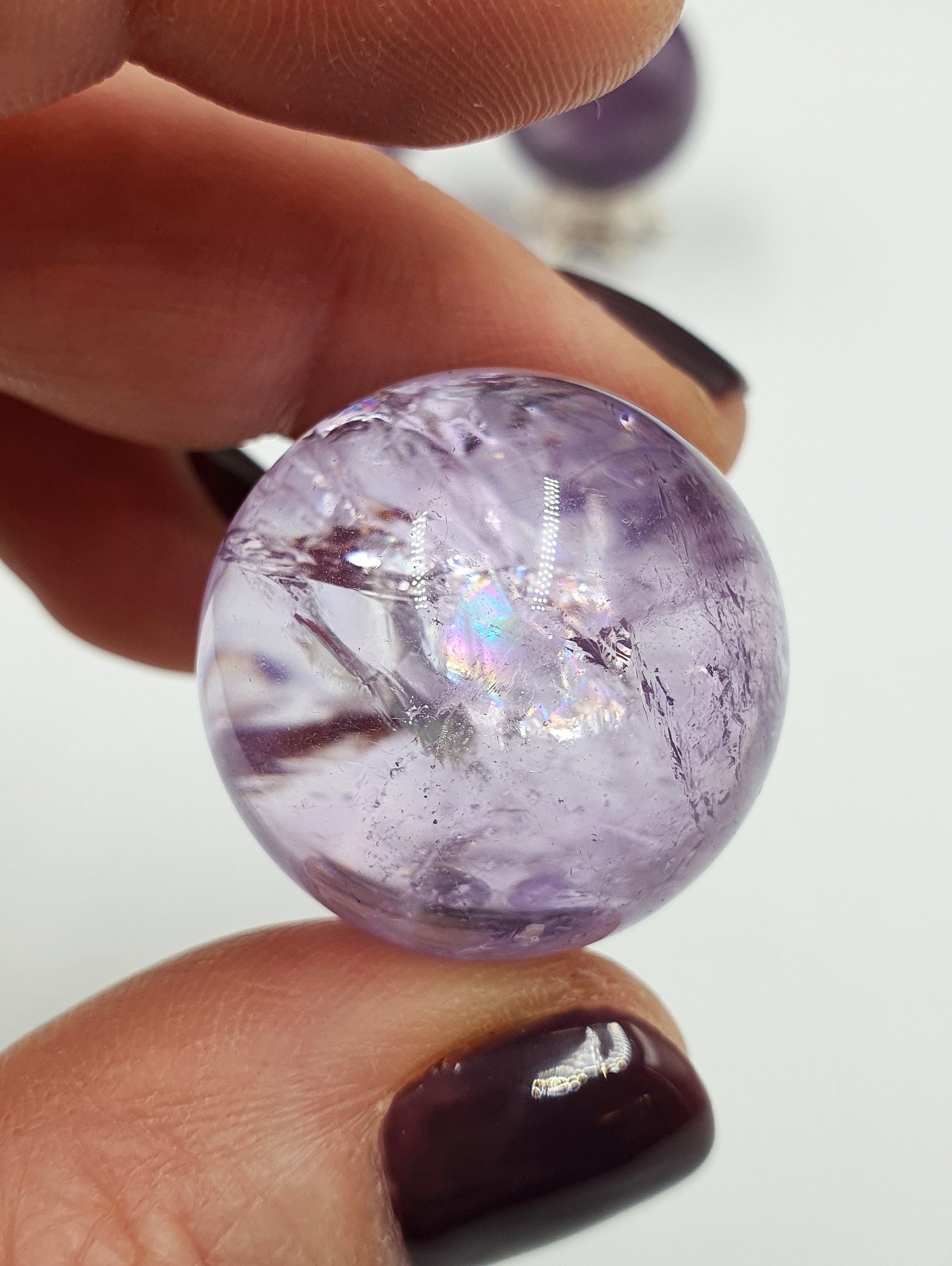 Light Amethyst Sphere
