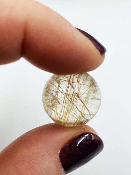 Golden Rutilated Quartz Mini Sphere