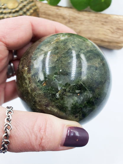 Amazing Large Epidote Sphere