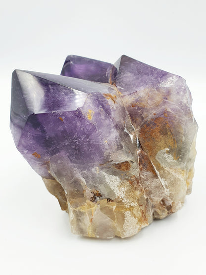 Amethyst Raw Polished Crystal Point
