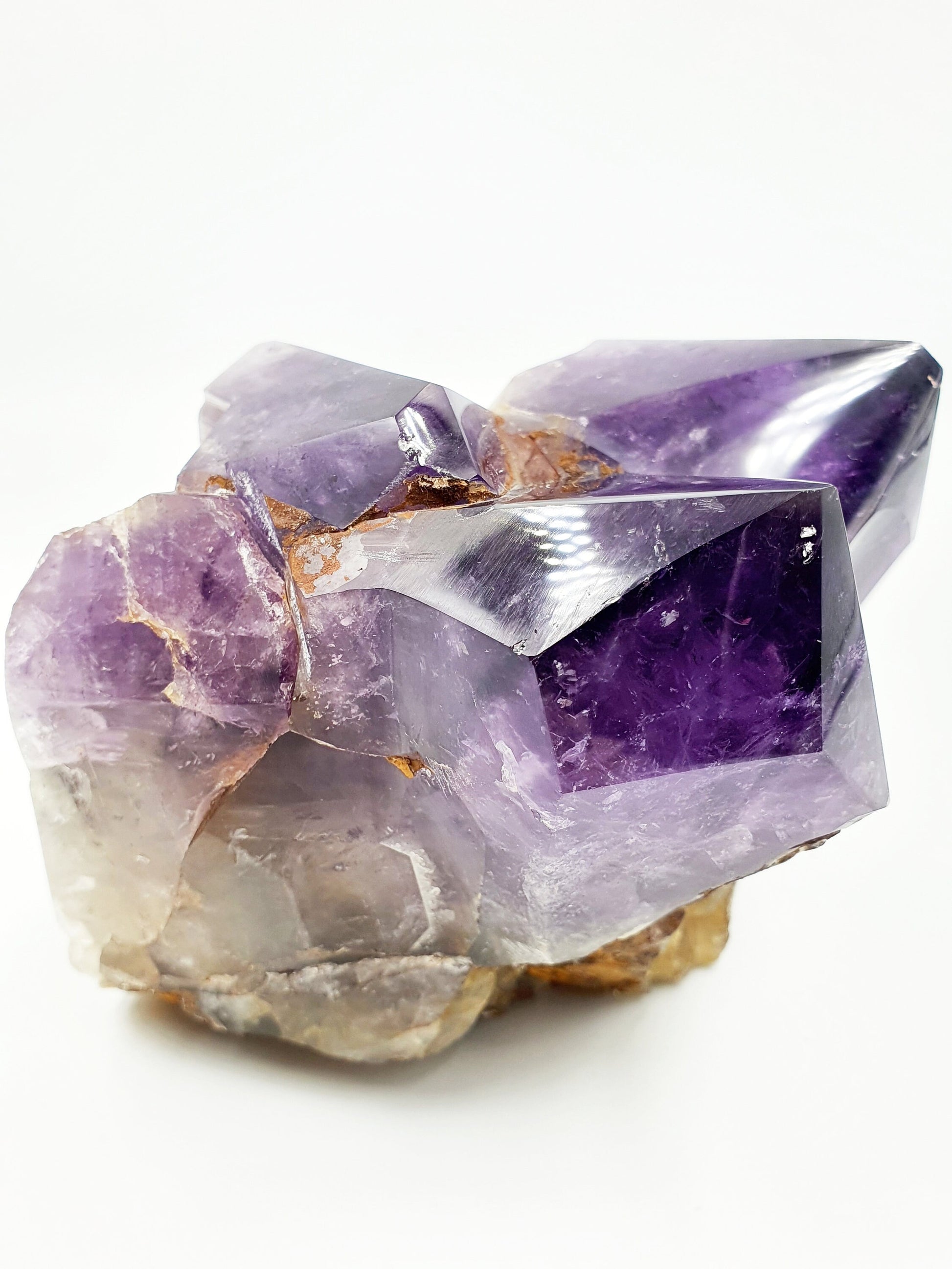 Amethyst Raw Polished Point