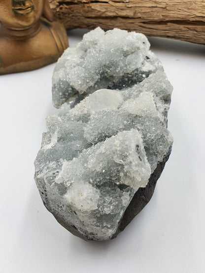 Natural Apophyllite Sparkly Raw Crystal Specimen - 1327g