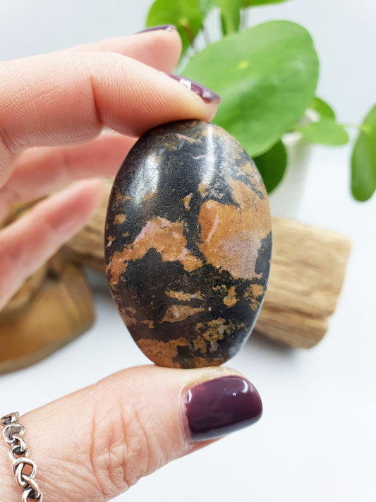 Rhodonite Crystal Palmstone