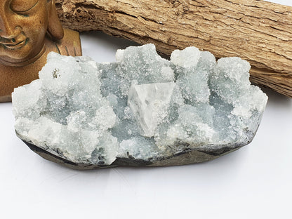 Natural Apophyllite Sparkly Raw Crystal Specimen - 1327g