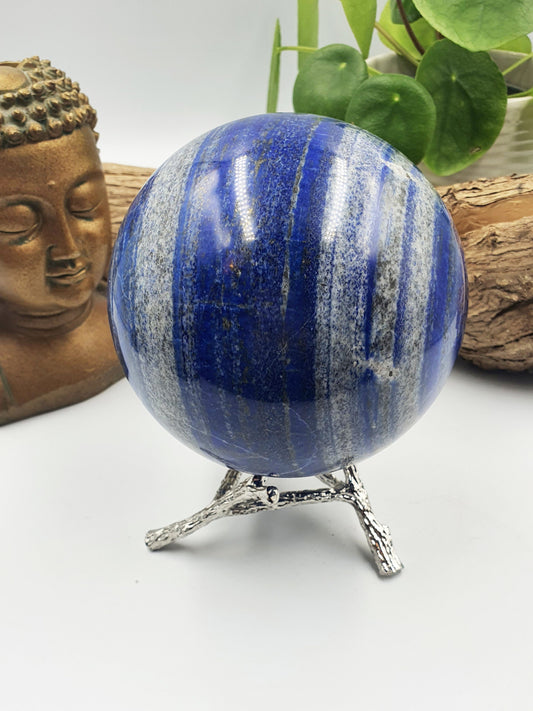 Large Lapis Lazuli Crystal Sphere