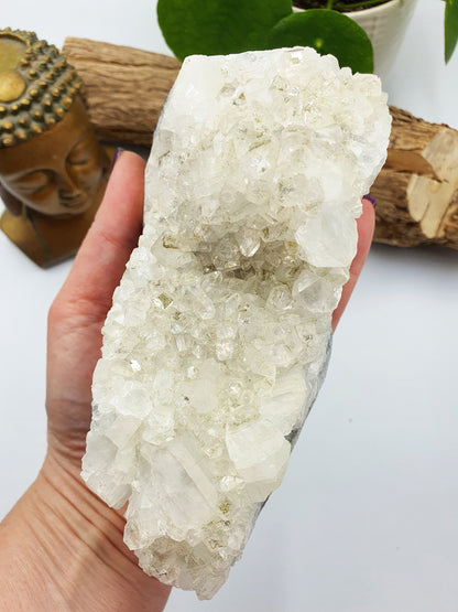 Large Apophyllite Crystal Raw Cluster Specimen - 1155g