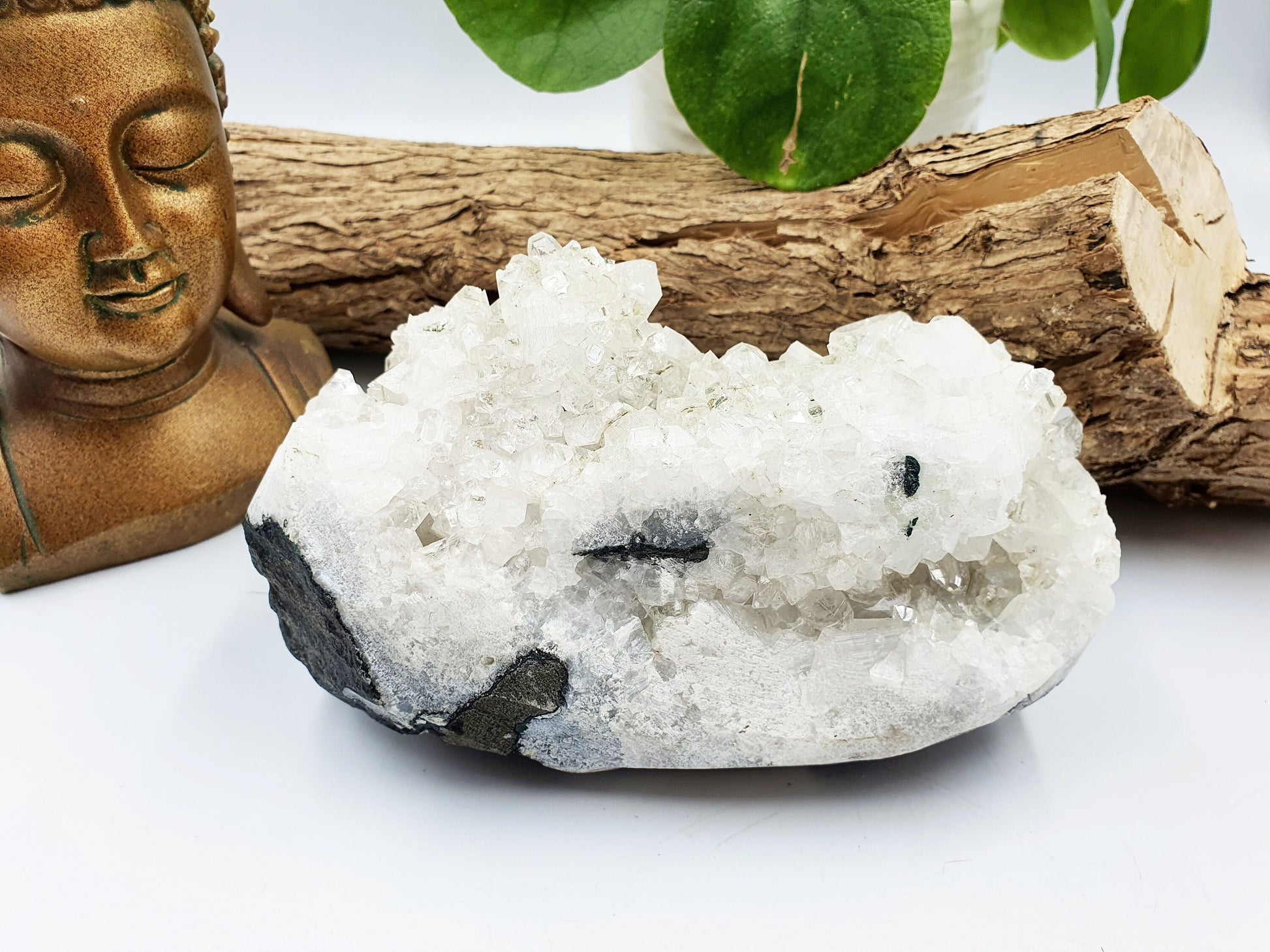 Large Apophyllite Crystal Raw Cluster Specimen - 1155g
