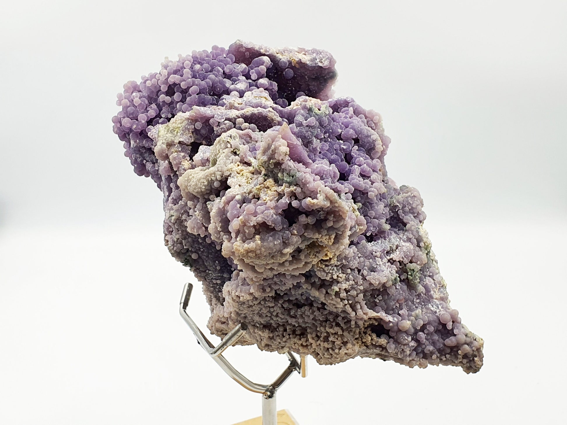 Raw Grape Agate Cluster Specimen (Large)- Purple and White- Grade A Crystal- - 3120 grams