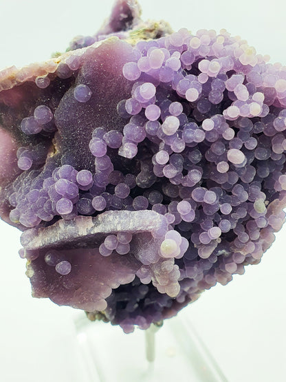 Raw Grape Agate Cluster Specimen (Large)- Purple and White- Grade A Crystal- - 3120 grams