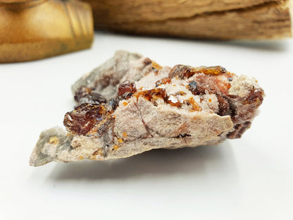 Garnet and Sphalerite Specimen